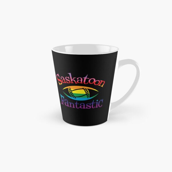 Saskatoon Fantastic Logo Tall Mug in Pride Colours - Image 4