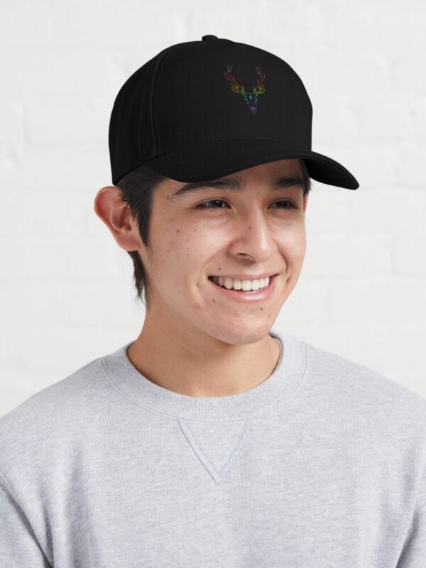 Saskatoon Fantastic Deer in Pride Colours Cap