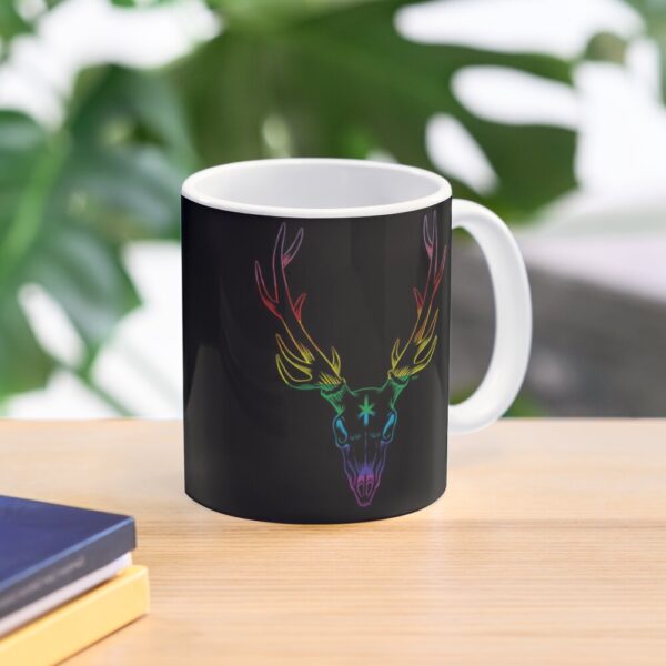 Saskatoon Fantastic Deer in Pride Colours Mug
