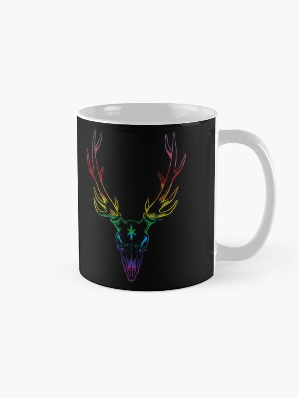 Saskatoon Fantastic Deer in Pride Colours Mug - Image 5