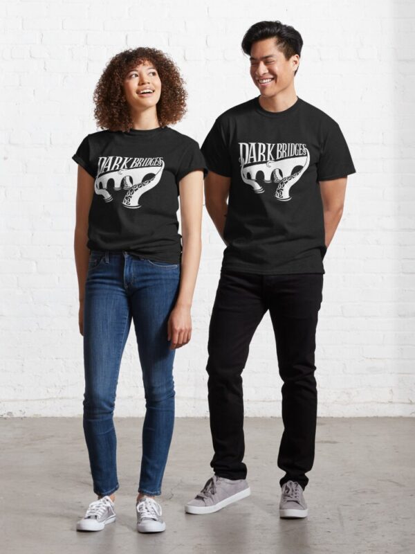Dark Bridges Logo Classic T-Shirt - Image 2