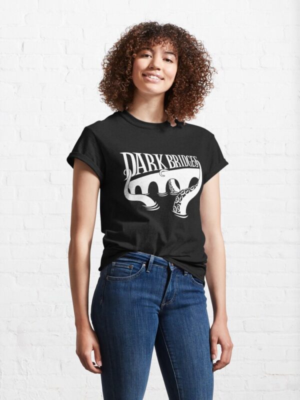 Dark Bridges Logo Classic T-Shirt - Image 5