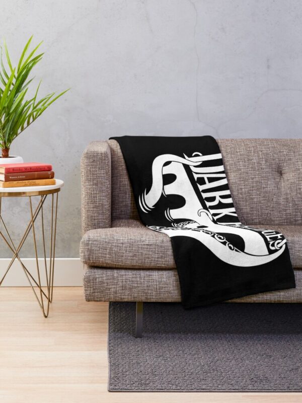 Dark Bridges Logo Throw Blanket - Image 3