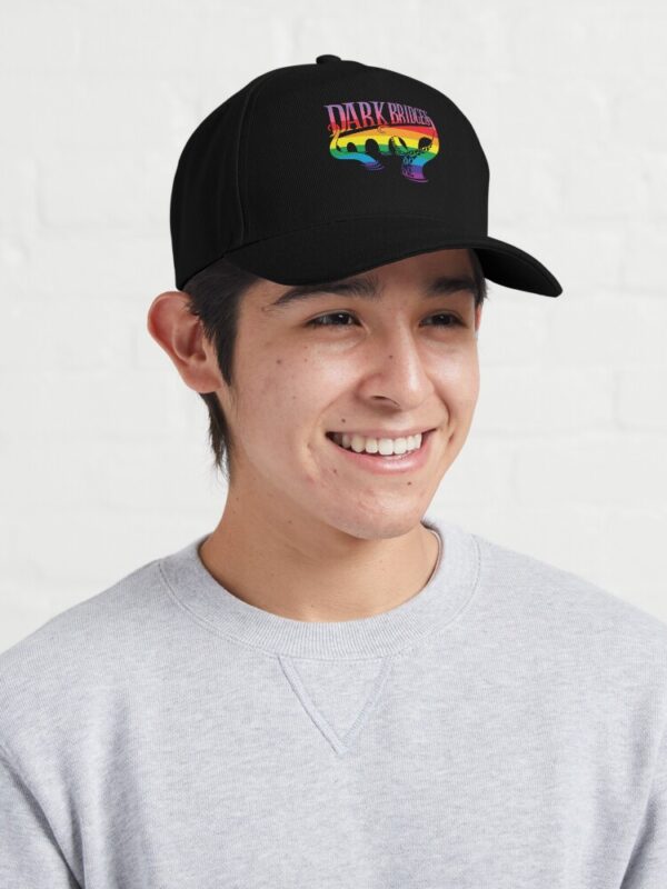 Dark Bridges Logo Cap in Pride Colours - Image 4