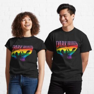 Dark Bridges Logo T-Shirt in Pride Colours