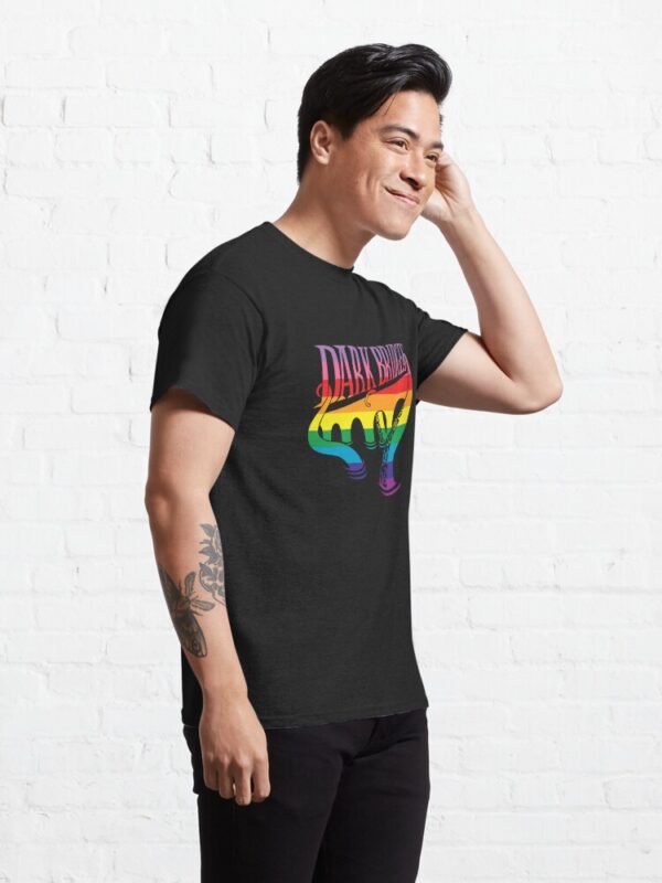 Dark Bridges Logo T-Shirt in Pride Colours - Image 6