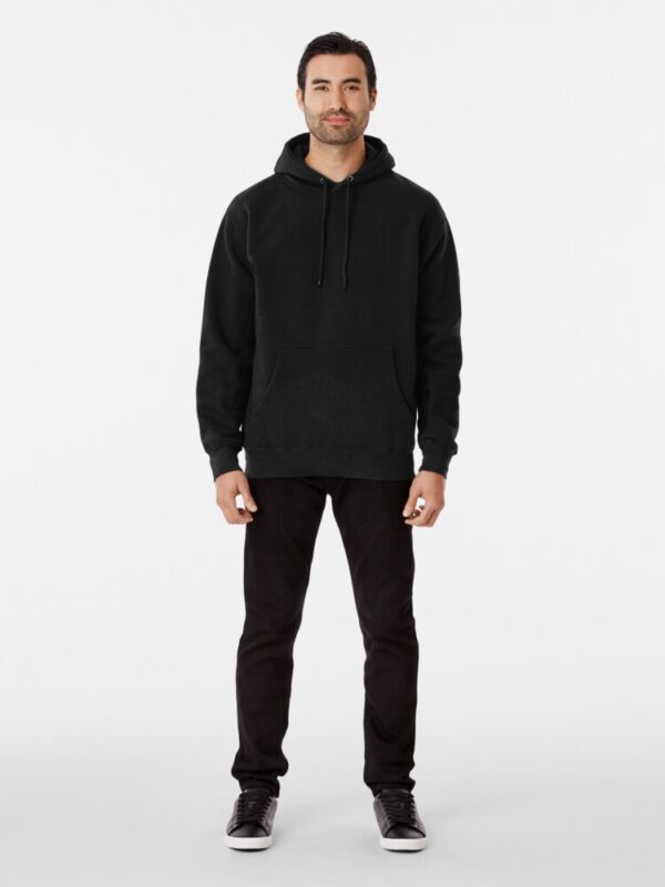 Dark Bridges Logo Pull-Over Hoodie in Pride Colours - Image 4