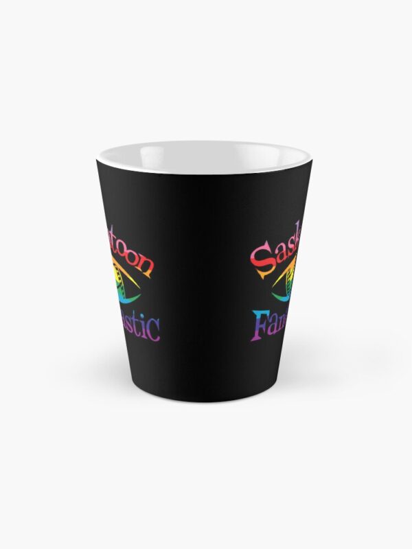 Dark Bridges Logo Tall Mug in Pride Colours - Image 2
