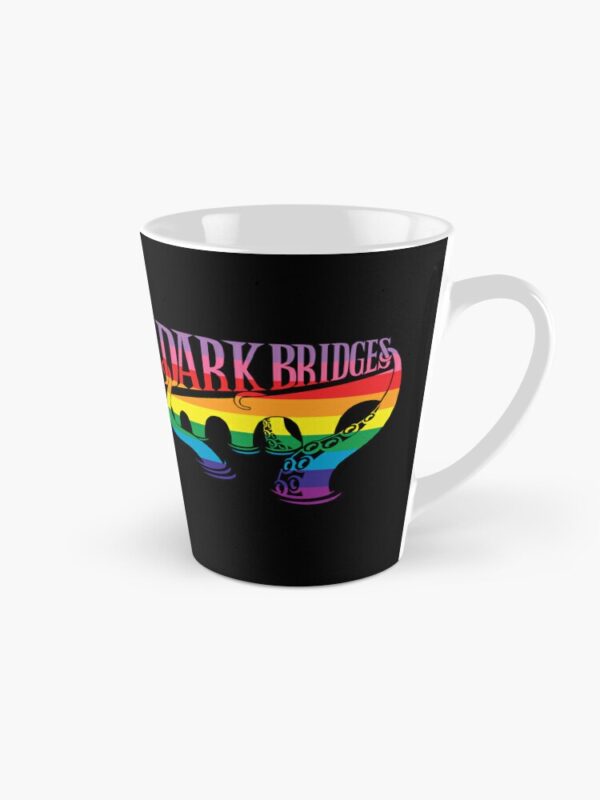 Dark Bridges Logo Tall Mug in Pride Colours