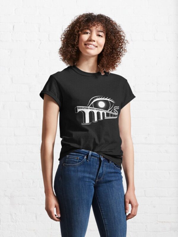 Saskatoon Fantastic Old School Logo Classic T-Shirt - Image 5