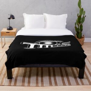 Saskatoon Fantastic Old School Logo Throw Blanket