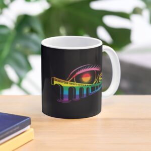 Saskatoon Fantastic Old School Logo Mug in Pride Colours