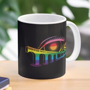 Saskatoon Fantastic Old School Logo Mug in Pride Colours - Image 2