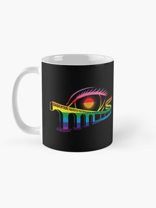 Saskatoon Fantastic Old School Logo Mug in Pride Colours - Image 5