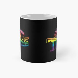 Saskatoon Fantastic Old School Logo Mug in Pride Colours - Image 6