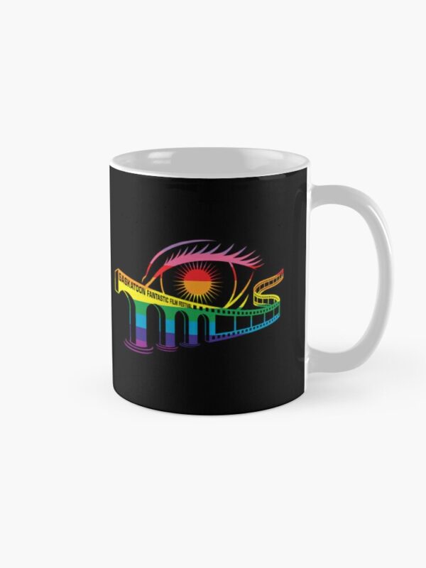 Saskatoon Fantastic Old School Logo Mug in Pride Colours - Image 7