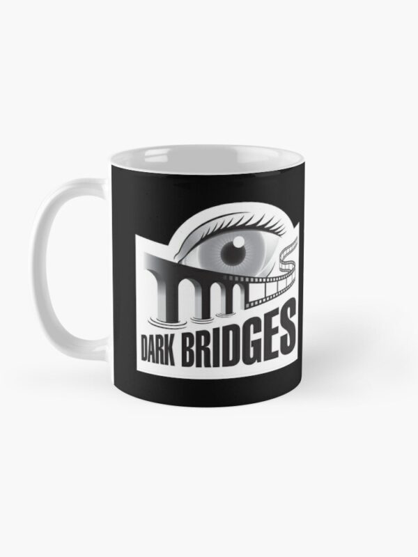 Dark Bridges Old School Logo Mug - Image 3