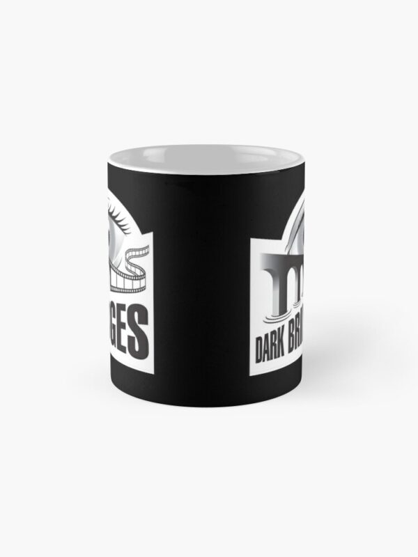 Dark Bridges Old School Logo Mug - Image 4