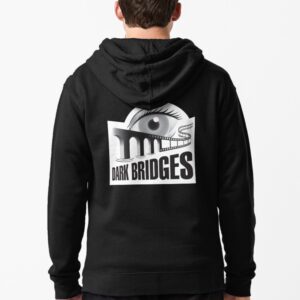 Dark Bridges Old School Logo Pull-Over Hoodie