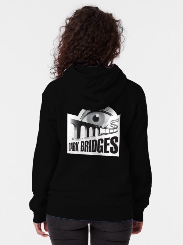 Dark Bridges Old School Logo Pull-Over Hoodie - Image 2