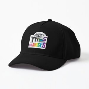Dark Bridges Old School Logo Cap in Pride Colours - Image 4