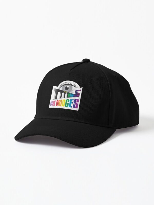 Dark Bridges Old School Logo Cap in Pride Colours - Image 4