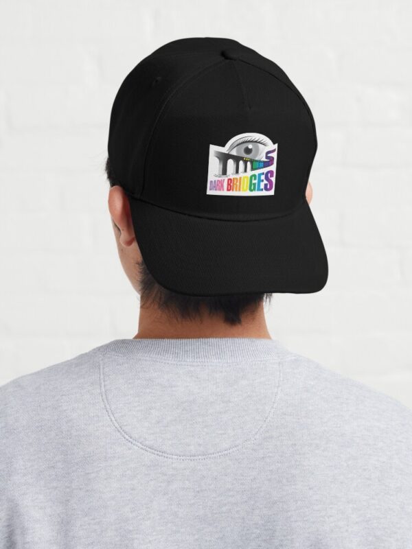 Dark Bridges Old School Logo Cap in Pride Colours - Image 5
