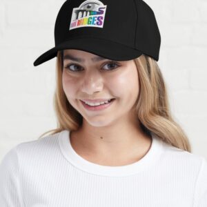 Dark Bridges Old School Logo Cap in Pride Colours