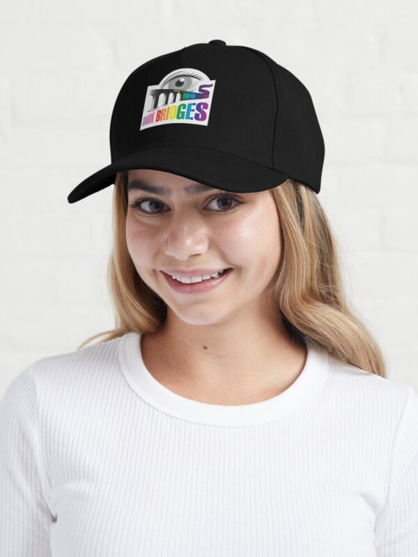 Dark Bridges Old School Logo Cap in Pride Colours